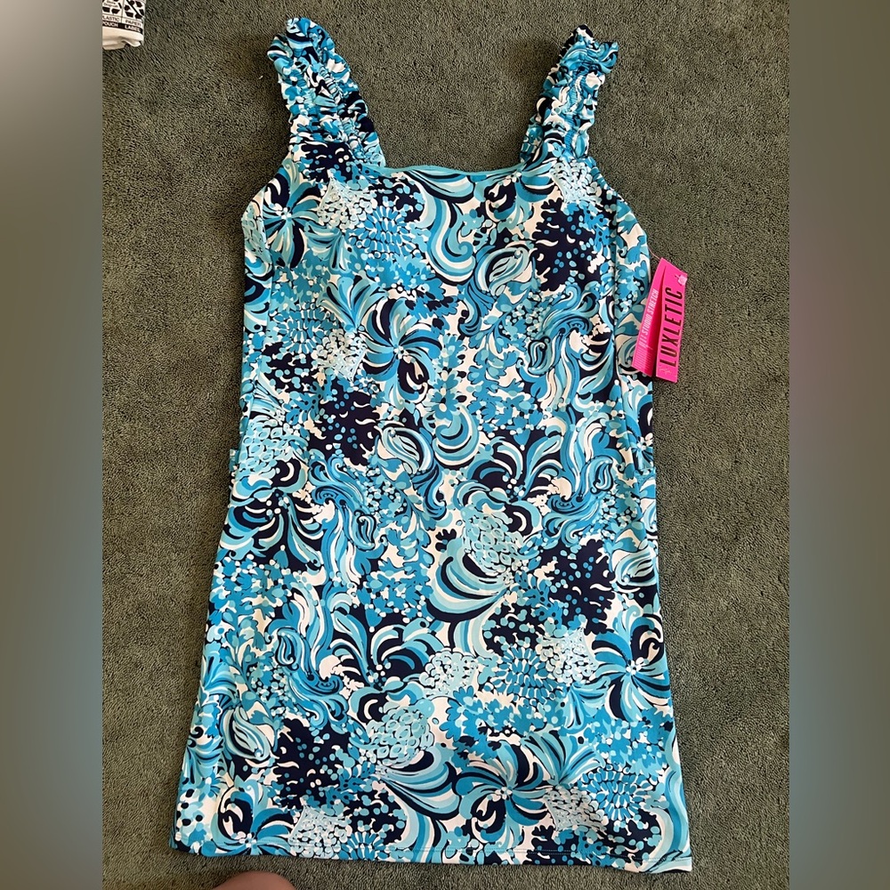 Lilly Pulitzer work out dress with shorts